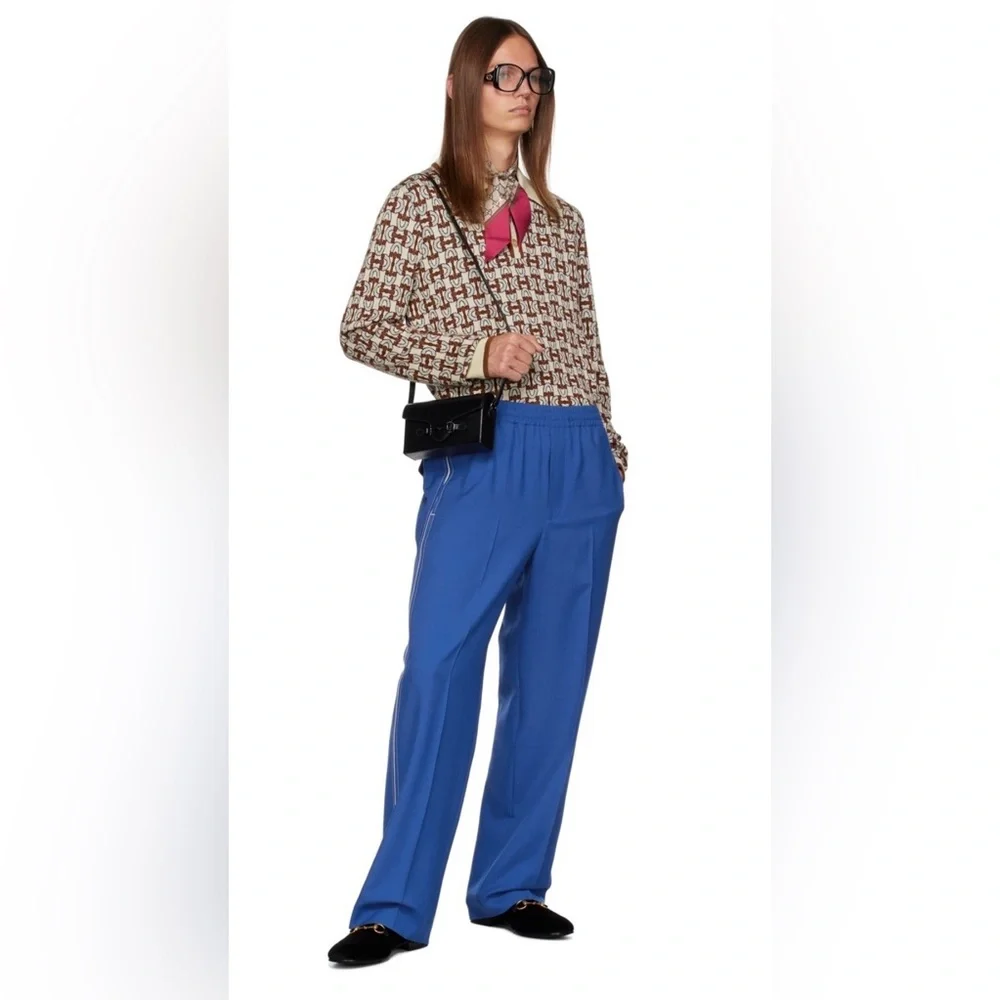 Gucci G Wide Leg Pants